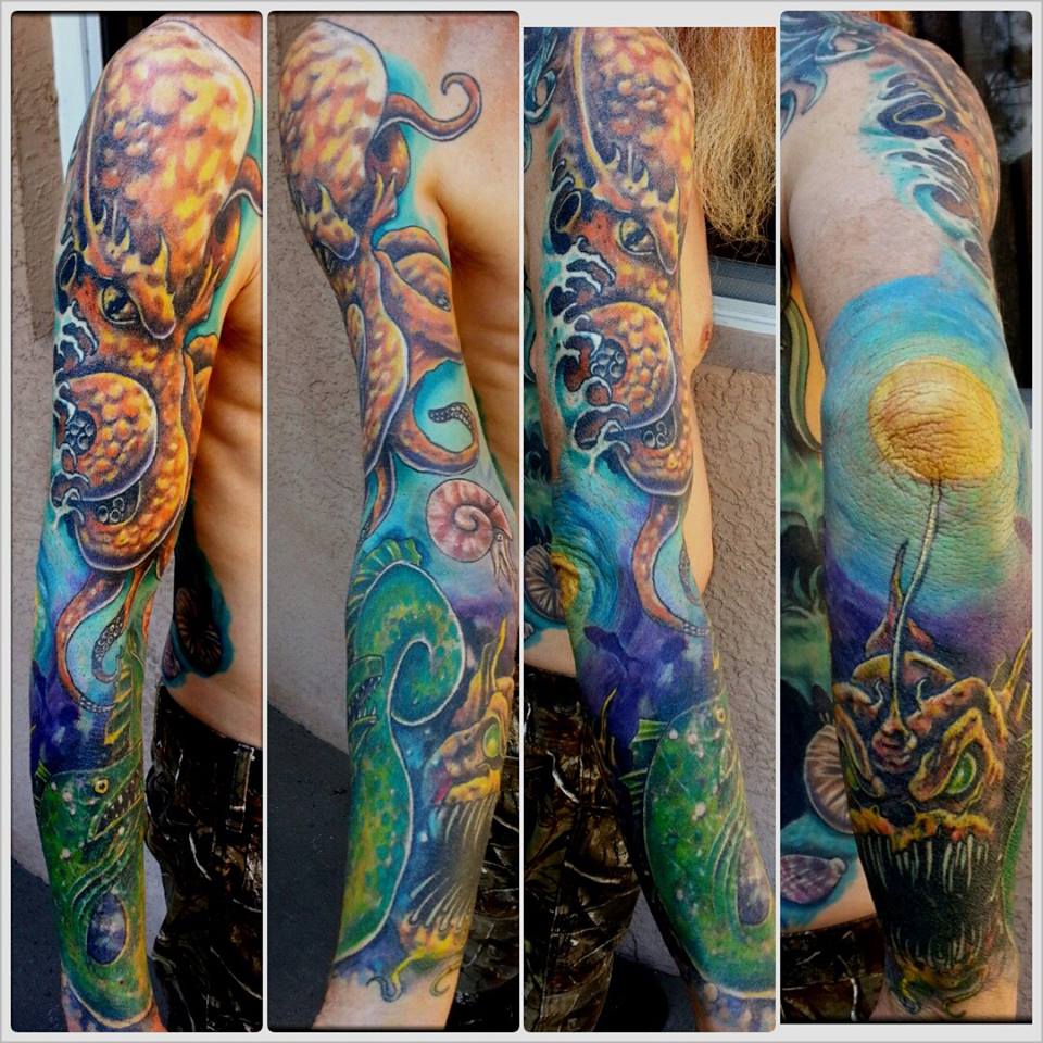 Sleeve Tattoo Ocean